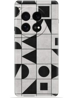 Geometric art Soft Mobile Cover for Oneplus 12 (5G)