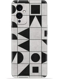 Geometric art Soft Mobile Cover for Oneplus 9 (5G)