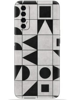 Geometric art Soft Mobile Cover for Realme Narzo 20 Pro