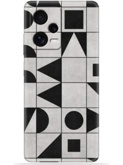 Geometric art Soft Mobile Cover for Poco X5 (5G)