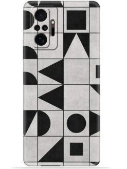 Geometric art Soft Mobile Cover for Xiaomi Redmi Note 10 Pro Max