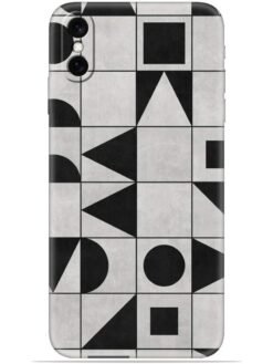 Geometric art Soft Mobile Cover for Apple Iphone Xs Max