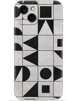 Geometric art Soft Mobile Cover for Apple Iphone 14 Plus