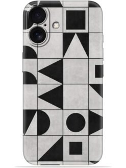 Geometric art Soft Mobile Cover for Apple Iphone 16