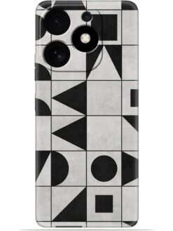 Geometric art Soft Mobile Cover for Tecno Spark 10 Pro