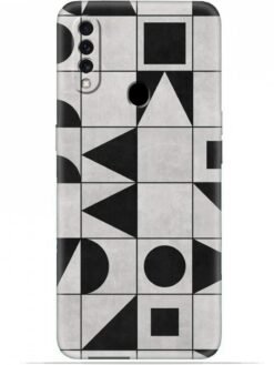 Geometric art Soft Silicone Mobile Case for Oppo A31