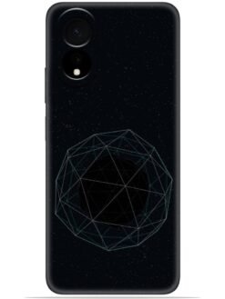 Geometric pattern Soft Mobile Cover for Oppo A38