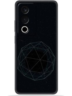 Geometric pattern Soft Mobile Cover for Oppo A3 Pro (5G)