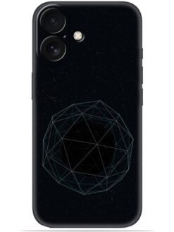 Geometric pattern Soft Mobile Cover for Apple Iphone 16 Plus