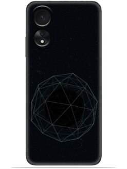 Geometric pattern Soft Silicone Mobile Case for Oppo A17