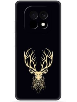 Gold deer logo Soft Silicone Mobile Case for Realme C63 (5G)