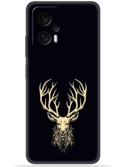Gold deer logo Soft Mobile Cover for Xiaomi Redmi K50I (5G)