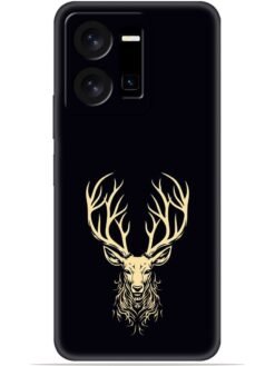 Gold deer logo Soft Mobile Cover for Vivo Y35