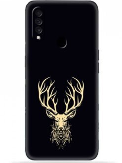 Gold deer logo Soft Silicone Mobile Case for Oppo A31