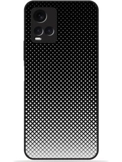 Halftone square Glossy Metal TPU Phone Cover for Vivo Y21/Y21A/Y21G/Y21T/Y21E