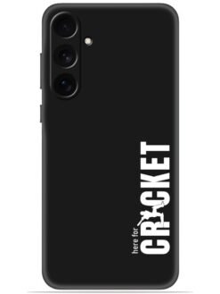 Here for cricket Soft Silicone Mobile Case for Samsung Galaxy A55 (5G)