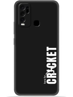 Here for cricket Soft Silicone Mobile Case for Vivo Y30