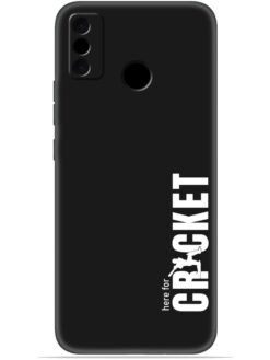 Here for cricket Soft Mobile Cover for Tecno Spark Go (2020)