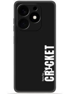 Here for cricket Soft Mobile Cover for Tecno Spark 20/20C