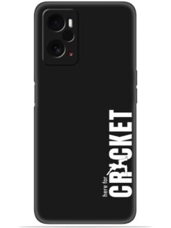 Here for cricket Soft Mobile Cover for Oppo K10 (4G)