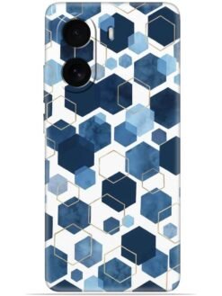 Hexagon design Soft Silicone Mobile Case for Poco X7 Pro (5G)