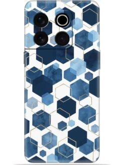 Hexagon design Soft Mobile Cover for Oneplus 10T (5G)