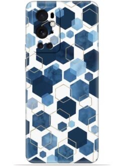 Hexagon design Soft Mobile Cover for Oneplus 9 Pro (5G)
