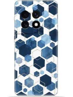 Hexagon design Soft Mobile Cover for Oneplus 11 (5G)