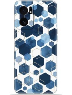 Hexagon design Soft Mobile Cover for Oneplus Nord Ce 2 (5G)