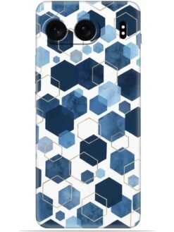 Hexagon design Soft Mobile Cover for Oneplus Nord 4 (5G)