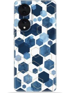Hexagon design Soft Mobile Cover for Vivo Y100 (5G)/Y100A (5G)