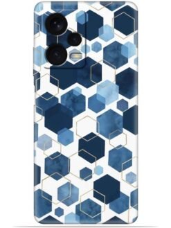 Hexagon design Soft Silicone Mobile Case for Xiaomi Redmi Note 12 Pro Plus (5G)