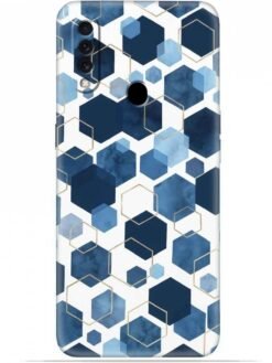 Hexagon design Soft Silicone Mobile Case for Oppo A31