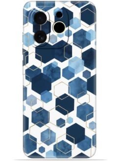 Hexagon design Soft Mobile Cover for Tecno Pop 9 (5G)