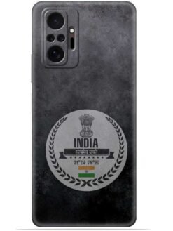India satyamev jayate Soft Mobile Cover for Xiaomi Redmi Note 10 Pro
