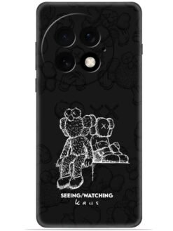 KAWS black design Soft Silicone Mobile Case for Oneplus 13 (5G)