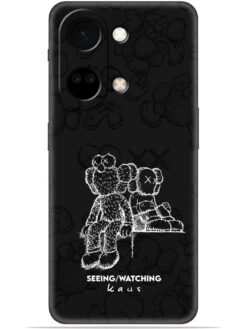 KAWS black design Soft Mobile Cover for Oneplus Nord 3 (5G)