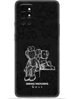 KAWS black design Soft Mobile Cover for Oneplus 8T (5G)