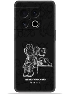 KAWS black design Soft Mobile Cover for Oneplus 10 Pro (5G)
