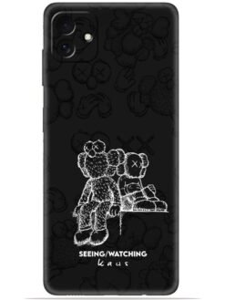 KAWS black design Soft Mobile Cover for Samsung Galaxy M13 (5G)
