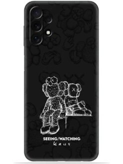 KAWS black design Soft Mobile Cover for Samsung Galaxy A13