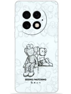 KAWS white design Soft Silicone Mobile Case for Oneplus 13 (5G)