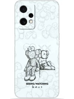 KAWS white design Soft Mobile Cover for Oneplus Nord Ce 2 Lite (5G)