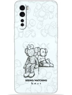 KAWS white design Soft Mobile Cover for Oneplus Nord