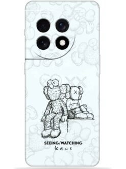 KAWS white design Soft Mobile Cover for Oneplus 11 (5G)