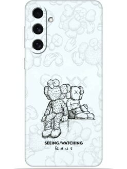 KAWS white design Soft Mobile Cover for Samsung Galaxy A14 (4G)/A14 (5G)