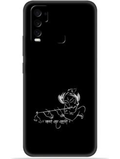 Krishna design Soft Silicone Mobile Case for Vivo Y30