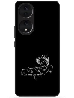 Krishna design Glossy Metal TPU Phone Cover for Vivo Y100 (5G)/Y100A (5G)