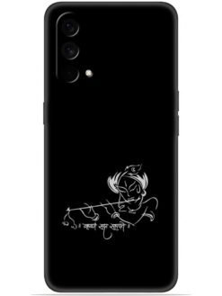 Krishna design Soft Mobile Cover for Oneplus Nord Ce (5G)