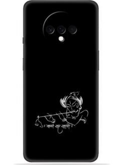 Krishna design Soft Mobile Cover for Oneplus 7T